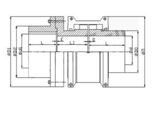 T35單法蘭聯(lián)結(jié)蛇形彈簧聯(lián)